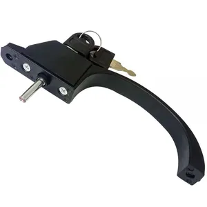 Popular Design Sliding Window Push Handle Aluminium Handle With Key thumbnail-2
