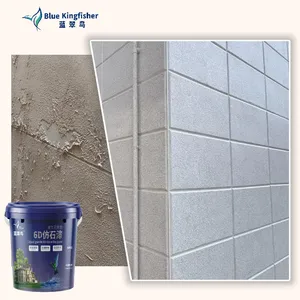 Blue Kingfisher Liquid Granite Stone-Like Paint - Realistic Stone Texture, Weather Resistance, Sufficient Stock thumbnail-2