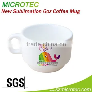 Sublimation Coated Mug 8oz Coffee Wholesale,the Coloured Whale Coffee Mug, Very Popular thumbnail-1