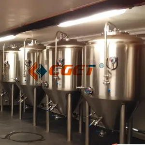 Industrial Fermentation Tank System for Beer, Wine, and Yogurt Processing With CIP thumbnail-1
