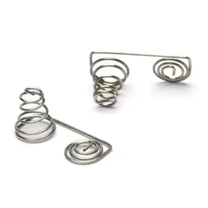 OEM Cone Shaped Compression Spring Remote Control AA Battery Spring thumbnail-2