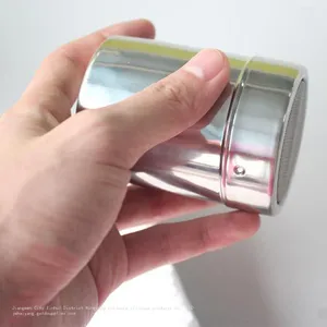 304 Stainless Steel Sugar Shaker 40 Mesh Pepper Container Pepper Jar Seasoning Containers Powder Seasoning Shaker thumbnail-1