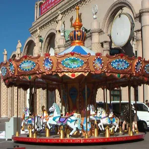 Almost Brand - New Carousel, Bumper Cars With a Net in the Amusement Area. Carousel for Resale thumbnail-4