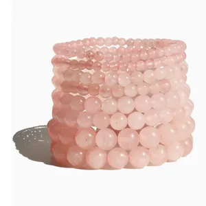 Hot Selling Handmade Natural Stone Bead Bracelet, Men's and Women's Layered Crystal Elastic Bracelet, Various Bracelet Accessories thumbnail-5