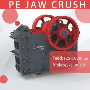 PE-500×750 Jaw Crusher for Granite Basalt Limestone Quarry Stone Crushing and Aggregate Production thumbnail-5