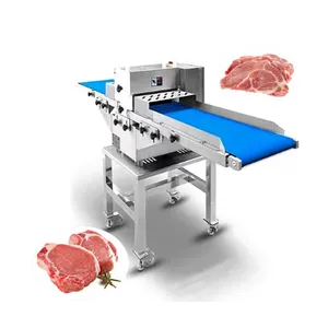 MO-QDMECH Meat RL0341 Strip Slicer 400-500kg/h 304 Stainless Steel Fresh Chicken Beef Pork Disc Blade Cutter thumbnail-2