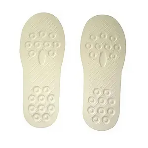 Sugarcane Pulp Disposable Slipper Sole, Biodegradable & Plastic-Free, Non-Slip Dry Breathable Custom Molded Insole thumbnail-5