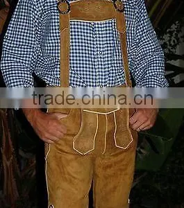 Dirndl Dress & Bavarian Kurze Lederhosen,Oktoberfest Trachten Wear,lederhose,german Hose,leather Pants,shorts thumbnail-2