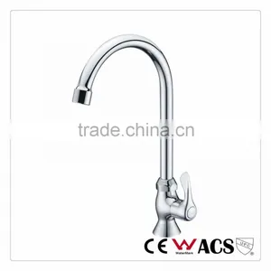 Single Handle Brass Kitchen Mixer Faucet thumbnail-3