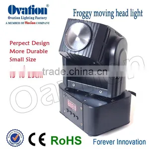 Best Quality Dmx RGBW 4in1 10W Mini Moving Head 1.8kg Perfect for Night Club thumbnail-4