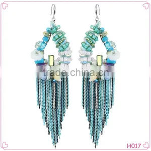 Tassel Female Earrings Long Earring Wholesale thumbnail-1