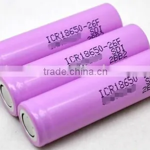 Factory Price ICR 18650-26F 3.7V Lithium Rechargeable Battery For Flashlight thumbnail-2