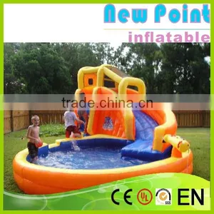 New Point Inflatable Manufacturer Design, Inflatable Pool With Slide thumbnail-6