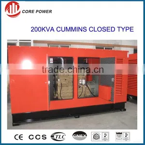 World Famous Brand Engine Brand Diesel Generator Set Silent Type 200KVA thumbnail-1