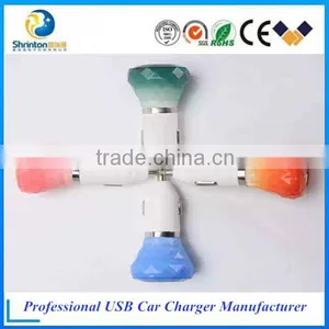 Hot New Model Car Charger Adapter, USB Car Charger Socket 5V 2.1A thumbnail-3