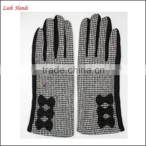 Girls Sexy Dresses Electrical Gloves With Bows for Winter Wholesale thumbnail-5