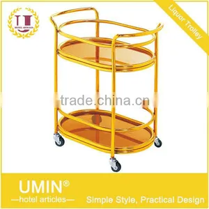 Stainless Steel Food Serving Trolley thumbnail-1