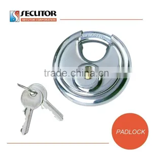 Taiwan 304 Stainless Steel 9 Pins in 3 Rows Mechanism Waterproof Discus Padlock thumbnail-4