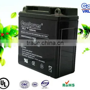 SLA/MFMotorcycle Battery 12N5-BS(12V5AH) Maintenance Free Motorcycle Batteries thumbnail-1