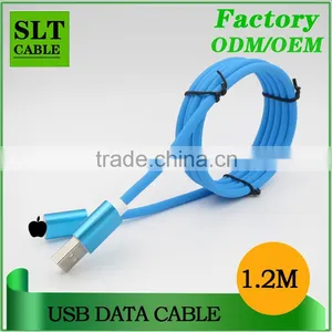 SLT Stripe Design Cell Phone Charging Cable for Iphone 5 5s 6 6s Quality Choice thumbnail-1