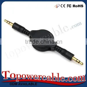 Factory Wholesale High Quality 3.5mm AUX Auxilary Cable Wire For Car thumbnail-5