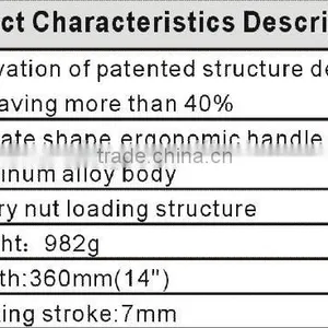 New Super Labor-saving 14inch (360mm) M3-M12 Hand Nutsert Tool thumbnail-2