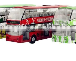 Hot Selling New 7.5'' Diecast Bus Models With Sound and Light for Kids thumbnail-3
