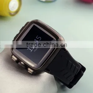 Stainless Steel 3g Quad Band Watch Cell Phone 3g thumbnail-4