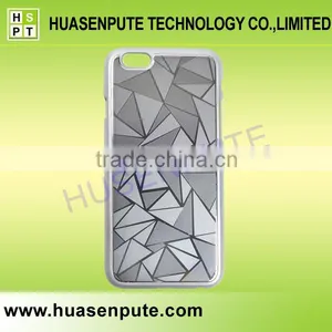 For Apple Iphone6 Triangular Pattern Plastic Phone Case Shockproof Back Cover thumbnail-5