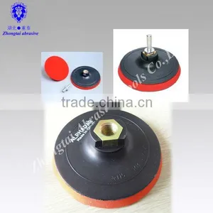 Yellow4''--7'' Round and Red Hexagon Polishing Pad thumbnail-1