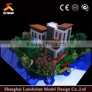 Villa House Scale Model for Exhibition and Showing thumbnail-2