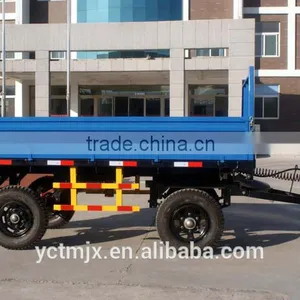 3 Ton Trailer With Crane Tractor Trailer thumbnail-4