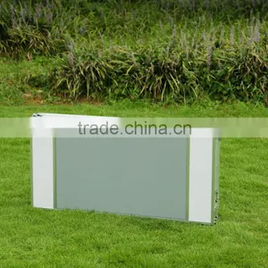 Korea Brushed Silver Handy Garden Folding Table thumbnail-4