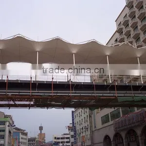 100 % Polyester PVC Tarpaulin Tent Fabric-construction Membrane thumbnail-5