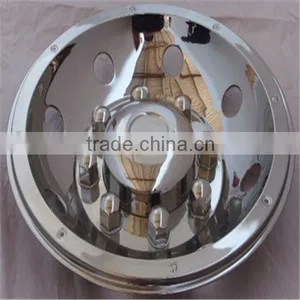 19.5''stainless Steel Wheel Cover Wheels and Hubcaps Wheel Trim thumbnail-1