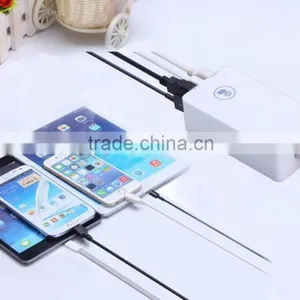 China Supplier Wholesale 5V 2.1A 4 Ports Desktop-size Smart USB Travel Charger thumbnail-2