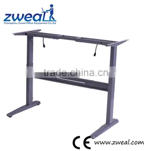 Adjustable Table Legs Standing Desk Table Metal Frame thumbnail-1