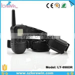 998DR-300 Meters Remote Adjustable Dog Training Collar With LCD Display thumbnail-3
