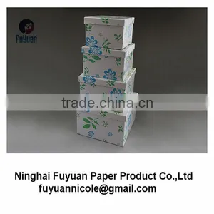 Eco-friendly Printed Storage Box With Lid Fashion Design Box Manufacture thumbnail-1