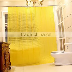 3D EVA Mildew Custom Waterproof Bathroom Shower Curtain thumbnail-4