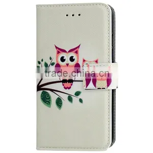 Printed PU Flip Wallet Leather Phone Case For Sony Xperia Z5 thumbnail-2