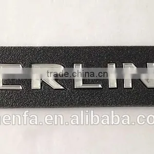 New Style 3D Plastic Chrome Plating Car Emblem thumbnail-3