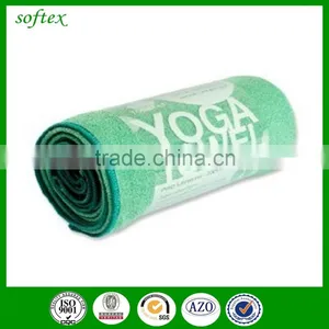 China Supply Environmental Non Slip Antibacterial Custom Hot Yoga Towel Thick Supplier's Choice thumbnail-1