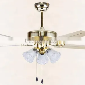 Gilding Meting Ceiling Fan Light thumbnail-2