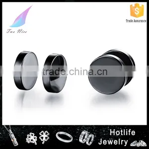 2016 Men Wedding Suits Pictures 316L Stainless Steel Round New Design Earring for Men thumbnail-1