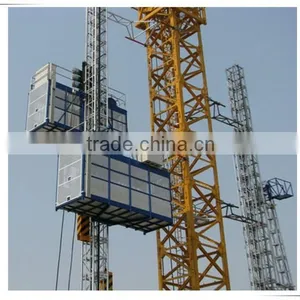SC100/150/200 Single/Double Cage Construction Electric Building Hoist thumbnail-6