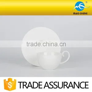 Delicate Fine Porcelain Coffee Cup With Saucer thumbnail-1