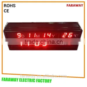 Digital Desk Clock With Calendar, Alarm,temperature thumbnail-2