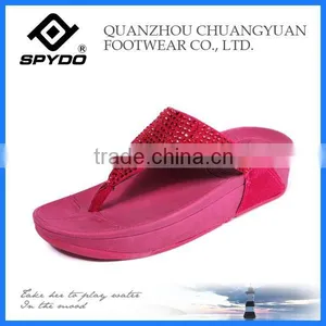 Fashionable Women Flip Flops With Rhinestone Sexy thumbnail-1