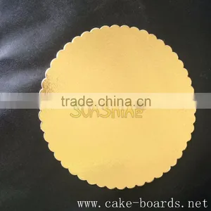 Factory Baking Paper Foil Covered Corrugated Cake Board thumbnail-4